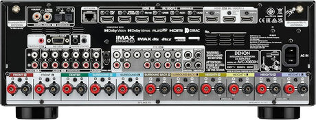 Denon AVC-X3800H Sintoamplificatore AV 8K Da 9.4 Canali, Dolby Atmos, HDMI 2.1 - TechSoundSystem.com
