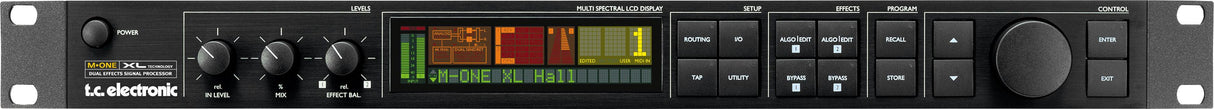 TC ELECTRONIC M-ONE XL PROCESSORE DUAL REVERB MULTIEFFETTO DA STUDIO - TechSoundSystem.com
