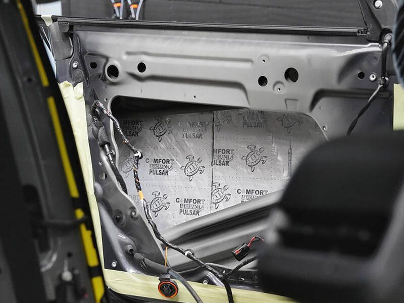 Comfort Mat AEROSPACE PULSAR (5mm) smorzante e isolante acustico da 5 mm (50x32cm) - 15 pezzi