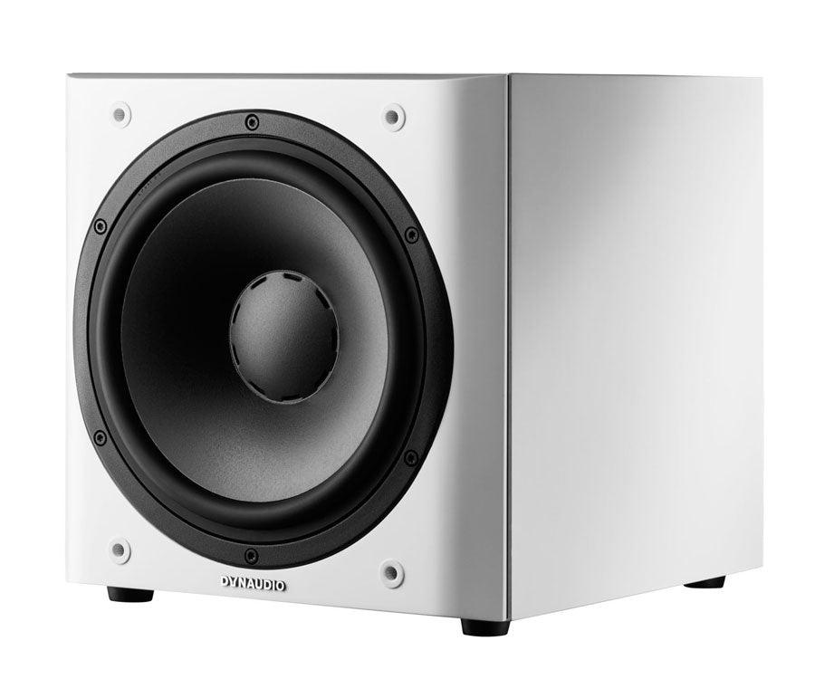 Dynaudio SUB 3 WH Subwoofer Hi-fi Satin WHITE amplificato, Woofer 24Cm, 300W - TechSoundSystem.com