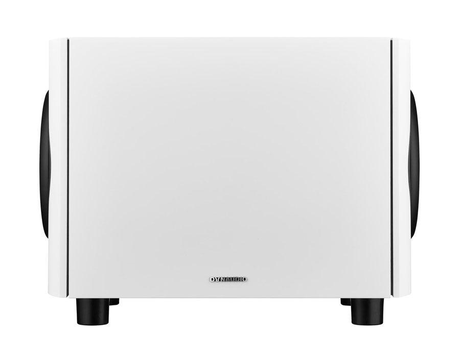 Dynaudio SUB 6 WH Subwoofer amplificato con doppio woofer da 24Cm e DSP da 500W WHITE Satin - TechSoundSystem.com