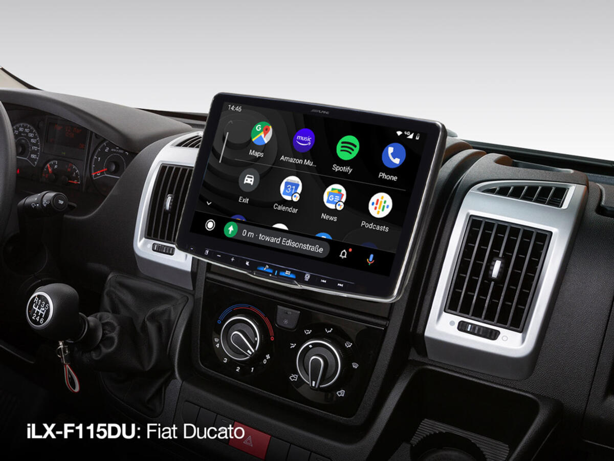 Alpine ILX-F115DU Autoradio per Fiat Ducato 3 da 11" multimediale - TechSoundSystem.com