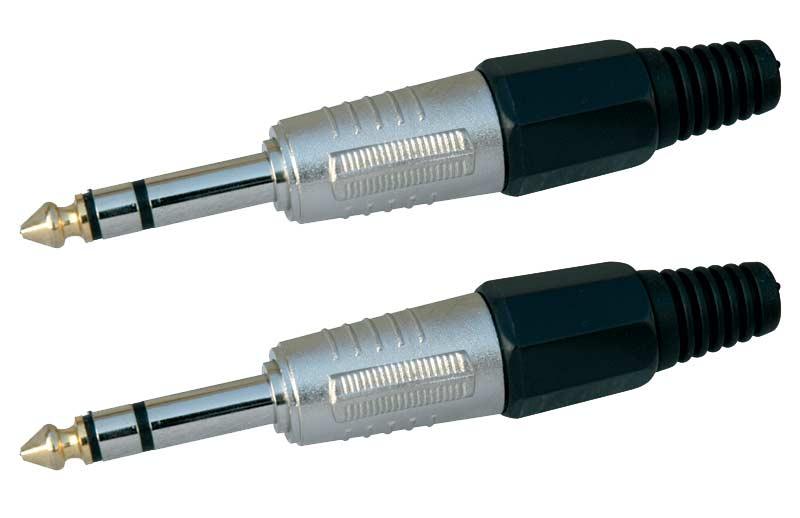 KARMA CC 573 Coppia connettori audio jack 6,3 stereo - TechSoundSystem.com