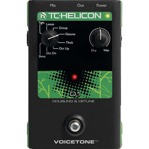 TC HELICON VOICETONE D1 EFFETTO DOUBLE E DETUNE PER VOCE - TechSoundSystem.com