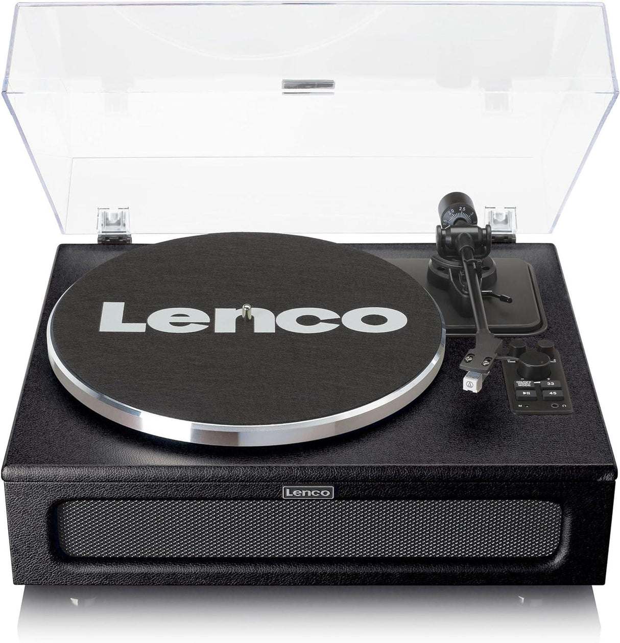 Lenco LS-430 Giradischi a 2 velocità 33/45 giri 4 diffusori integrati Uscita RCA, Bluetooth 5.0 - TechSoundSystem.com