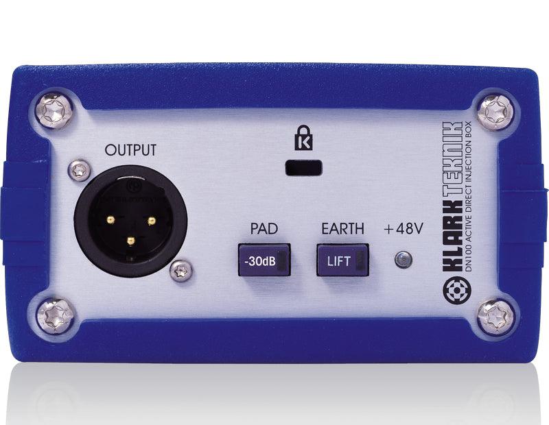 KLARK TEKNIK DN100 V2 DI BOX ATTIVA - TechSoundSystem.com