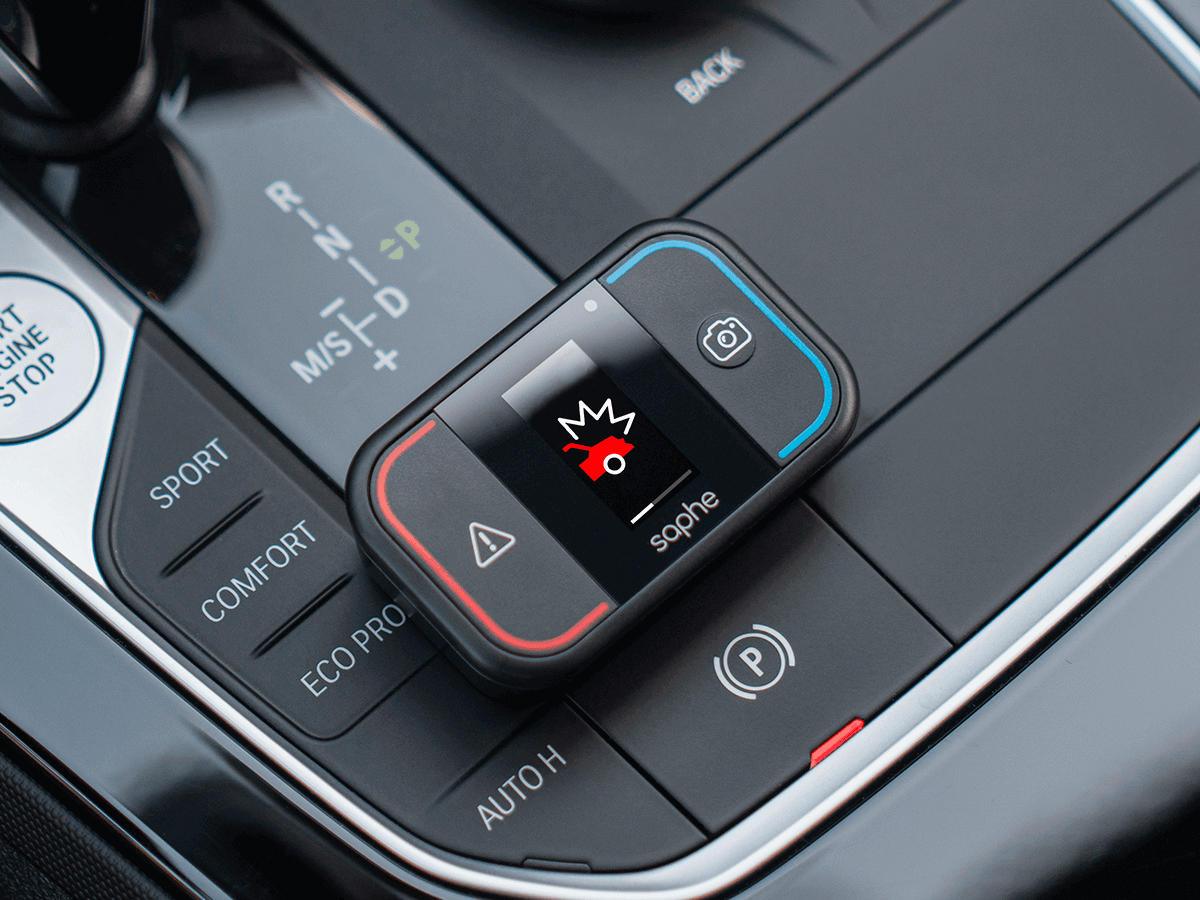 SAPHE DriveMini Dispositivo per segnalazioni autovelox fissi e mobili con display - TechSoundSystem.com
