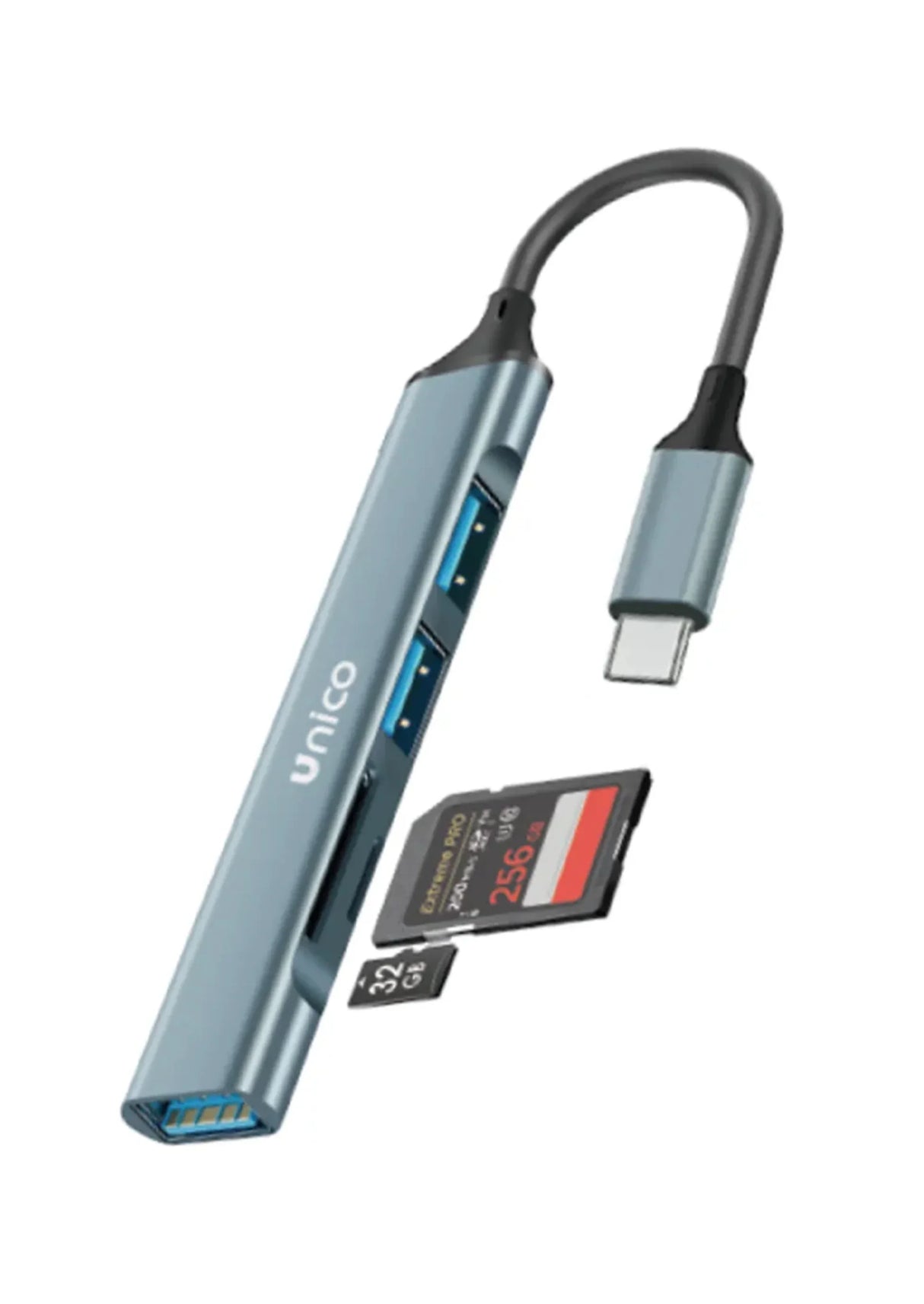 UNICO AD 5073 Adattatore Tipo-C 5 in 1