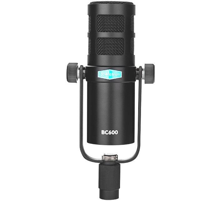 ALCTRON BC600 MICROFONO DINAMICO PER BROADCAST E PODCASTING - TechSoundSystem.com