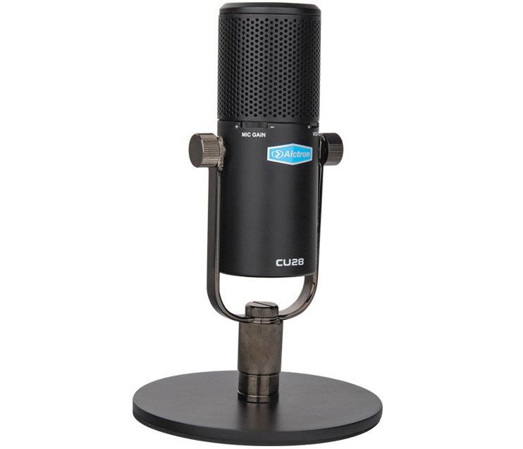 ALCTRON CU28 MICROFONO A CONDENSATORE SUPERCARDIOIDE USB - TechSoundSystem.com