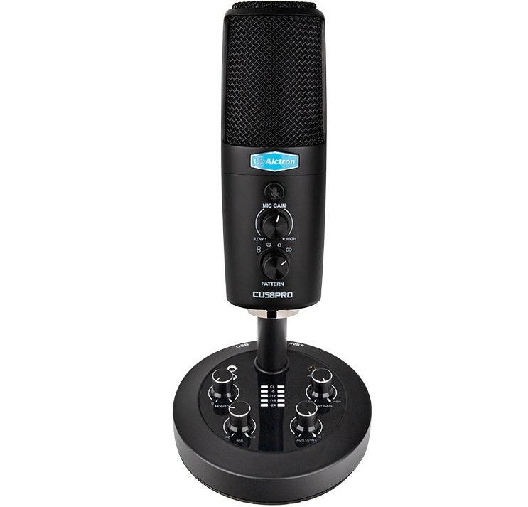 ALCTRON CU58 PRO MICROFONO A CONDENSATORE MULTI DIAGRAMMA POLARE USB - TechSoundSystem.com