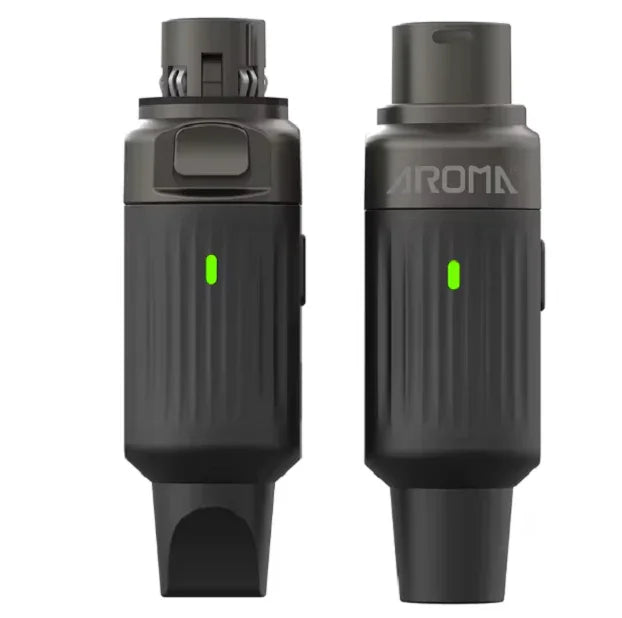 AROMA ARC 2 SISTEMA WIRELESS PER MICROFONO COMPOSTO DA TRASMETTITORE E RICEVITORE COMPATTI E PORTATILI