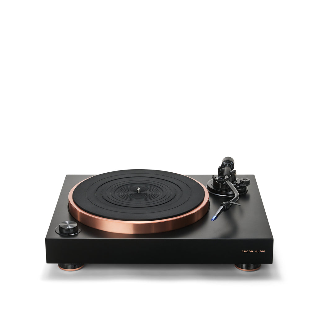 Argon Audio AURORA giradischi hi-fi a trazione diretta con testina Ortofon Concorde Music Blue