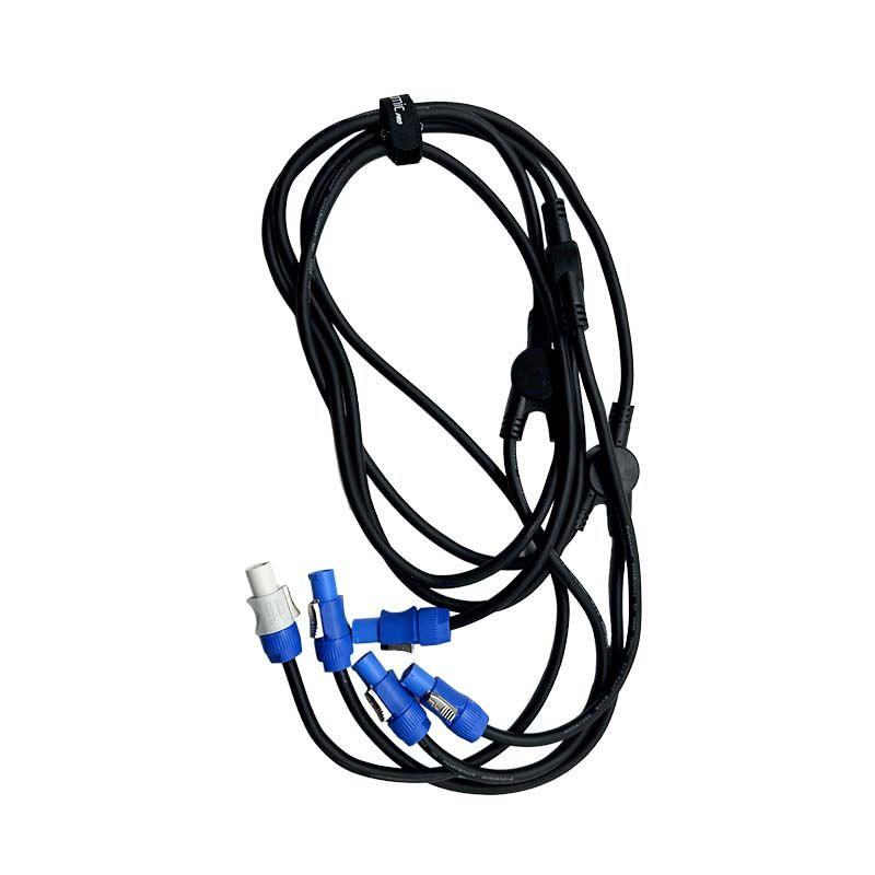 ATOMIC PRO CAVO SPLITTER MOLTIPLICATORE DA POWERCON IN A 4 X POWERCON OUT - TechSoundSystem.com