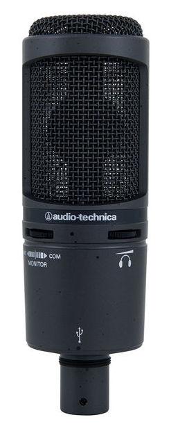 AUDIO TECHNICA AT2020USB+ MICROFONO CARDIOIDE CONDENSATORE USB - TechSoundSystem.com
