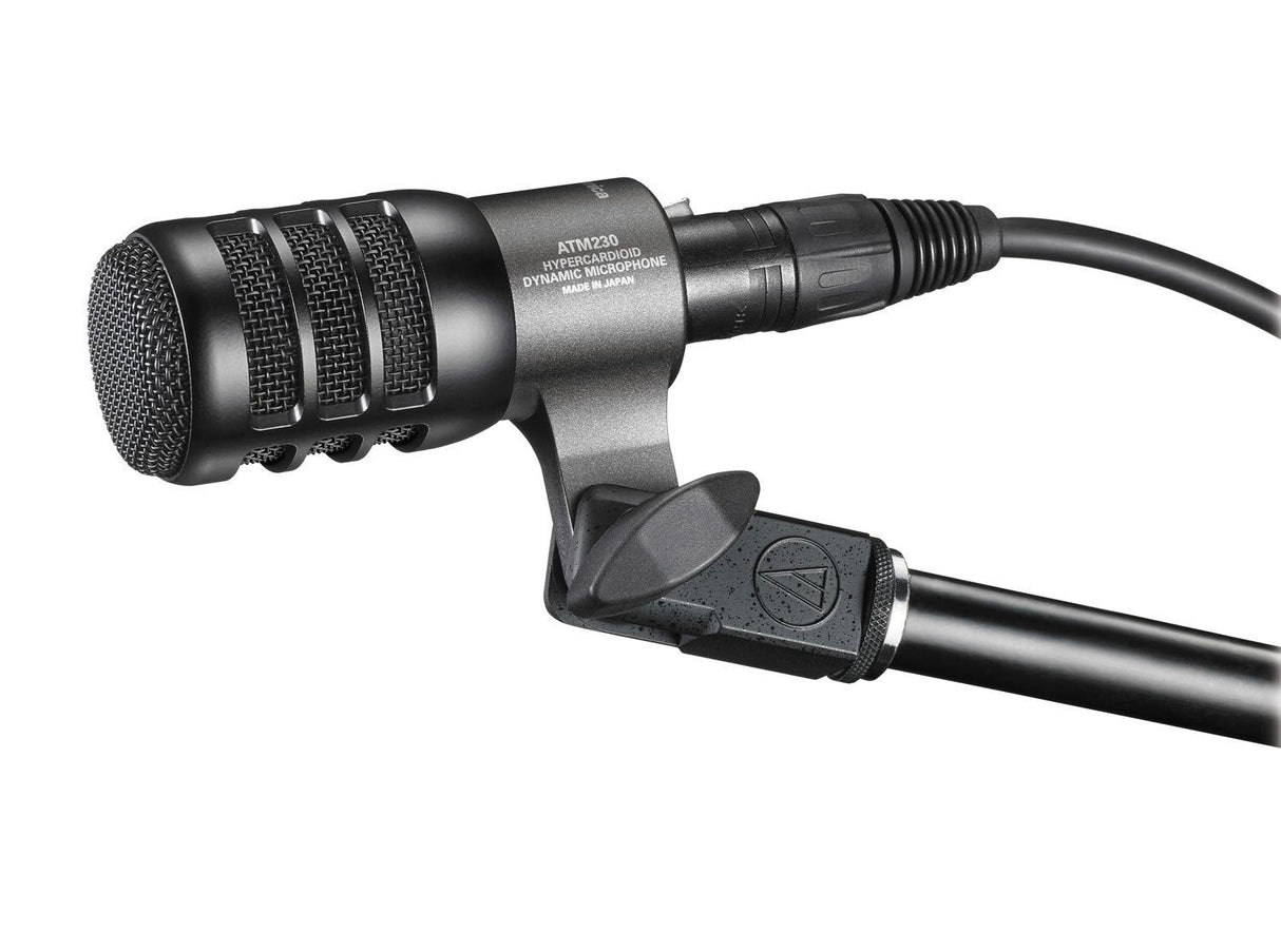 AUDIO TECHNICA ATM230 MICROFONO DINAMICO CON CAPSULA IPERCARDIOIDE PER STRUMENTI - TechSoundSystem.com