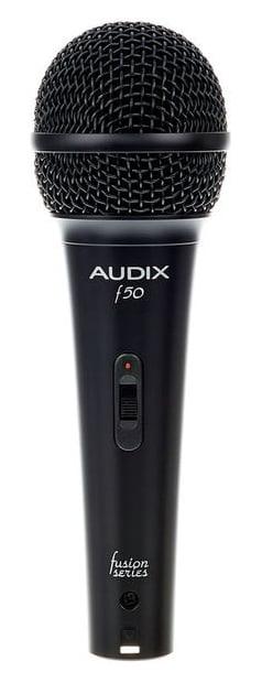 AUDIX F50S MICROFONO DINAMICO CARDIOIDE PER VOCE CON SWITCH ON/OFF - TechSoundSystem.com