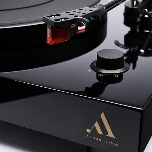Argon Audio TT-4 Special Edition giradischi manuale con testina Ortofon 2M Bronze e preamplificatore RIAA integrato 33/45 giri
