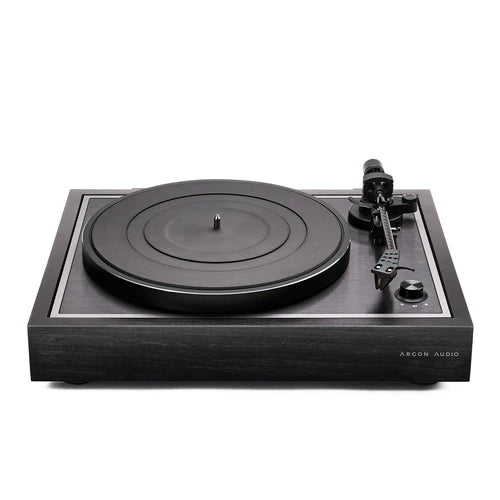 Argon Audio TT Signature giradischi manuale con testina Ortofon 2M Black e sospensione flottante 33/45 giri