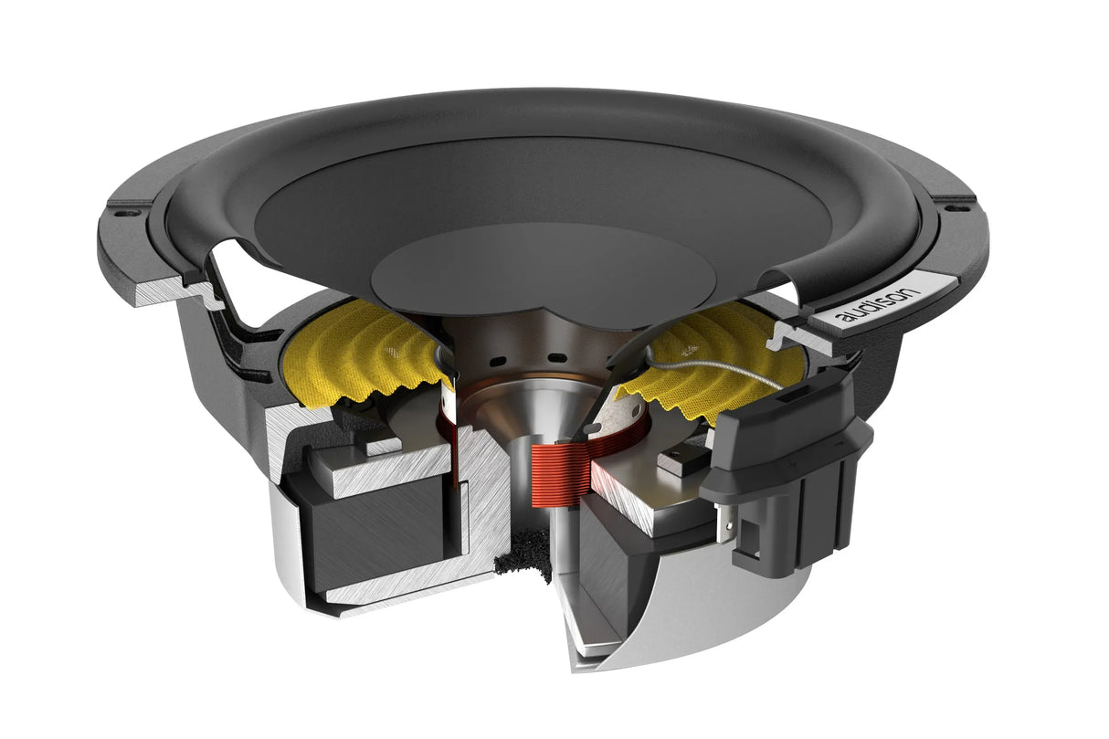 Audison AV 6.5 P II coppia woofer 165mm 4 Ohm 300W