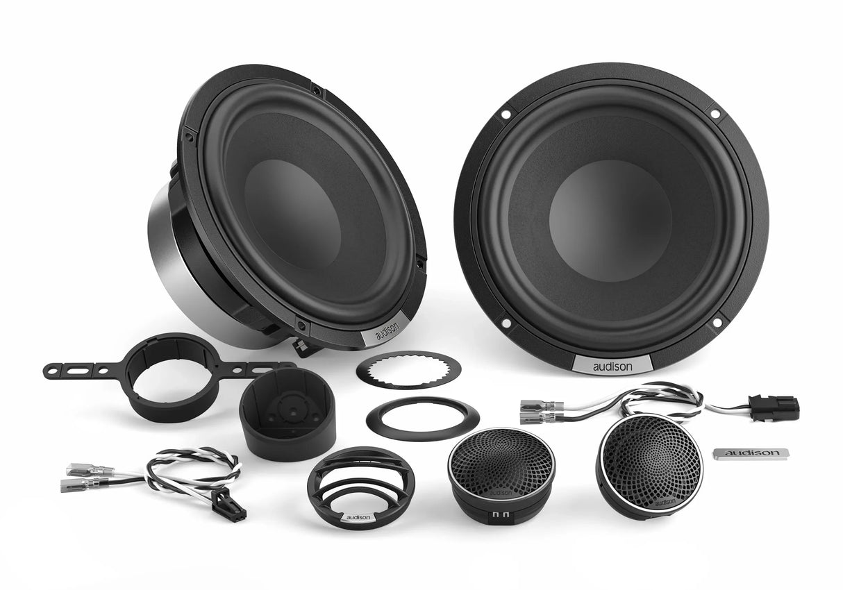 Audison AVK 6A P II kit altoparlanti attivo a due vie woofer + tweeter 165mm 4 Ohm 300W