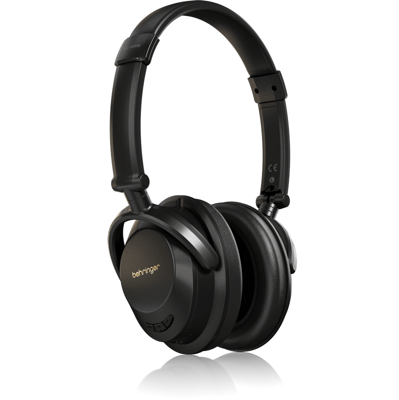 BEHRINGER HC 2000B CUFFIA MONITOR DINAMICA CHIUSA PROFESSIONALE DRIVER 40MM CON BLUETOOTH E MICROFONO - TechSoundSystem.com