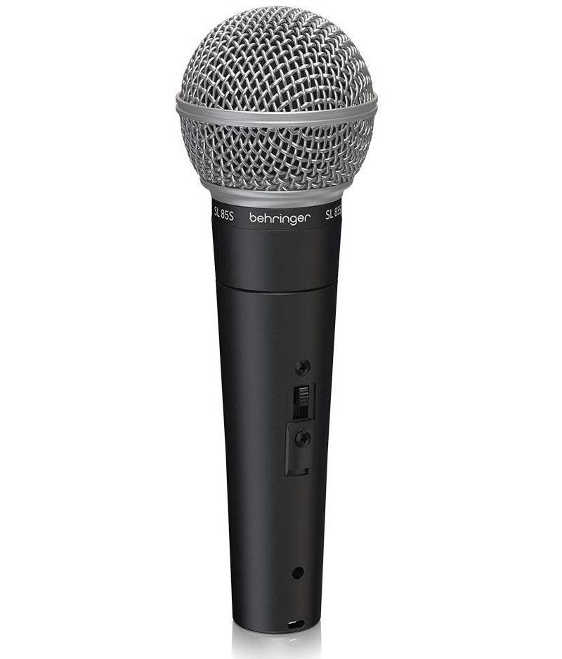 BEHRINGER SL85S MICROFONO DINAMICO CARDIOIDE SWITCH ON-OFF CON CUSTODIA - TechSoundSystem.com