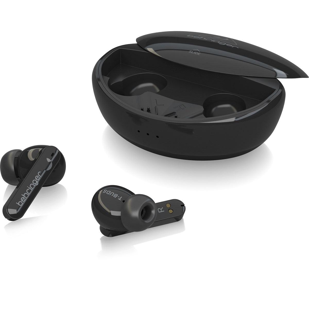 BEHRINGER T-BUDS AURICOLARI STEREO BLUETOOTH CANCELLAZIONE ATTIVA DEL RUMORE - TechSoundSystem.com