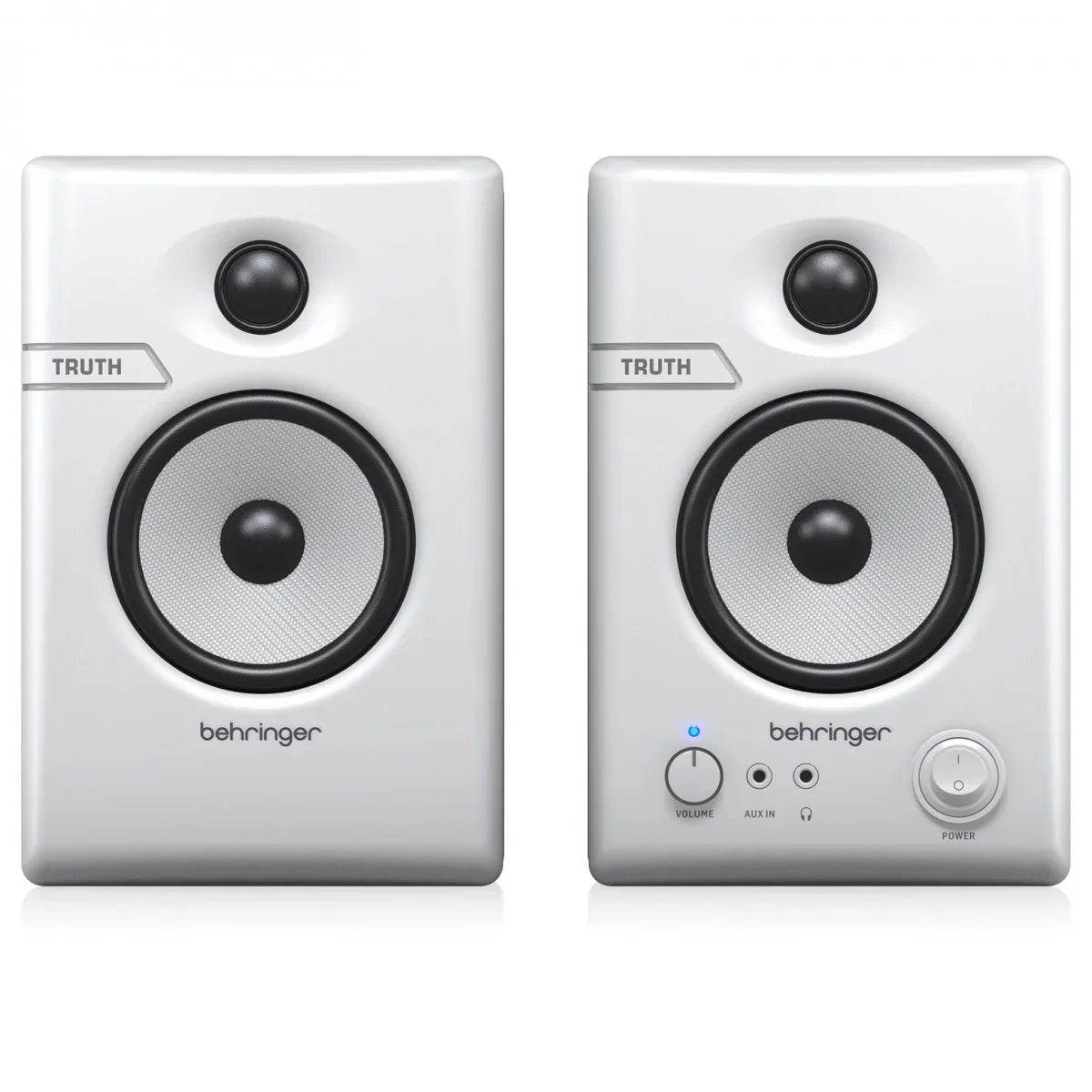 BEHRINGER TRUTH 3.5 BT WHITE COPPIA MONITOR STUDIO BLUETOOTH 64W WOOFER 3.5" BIANCHE