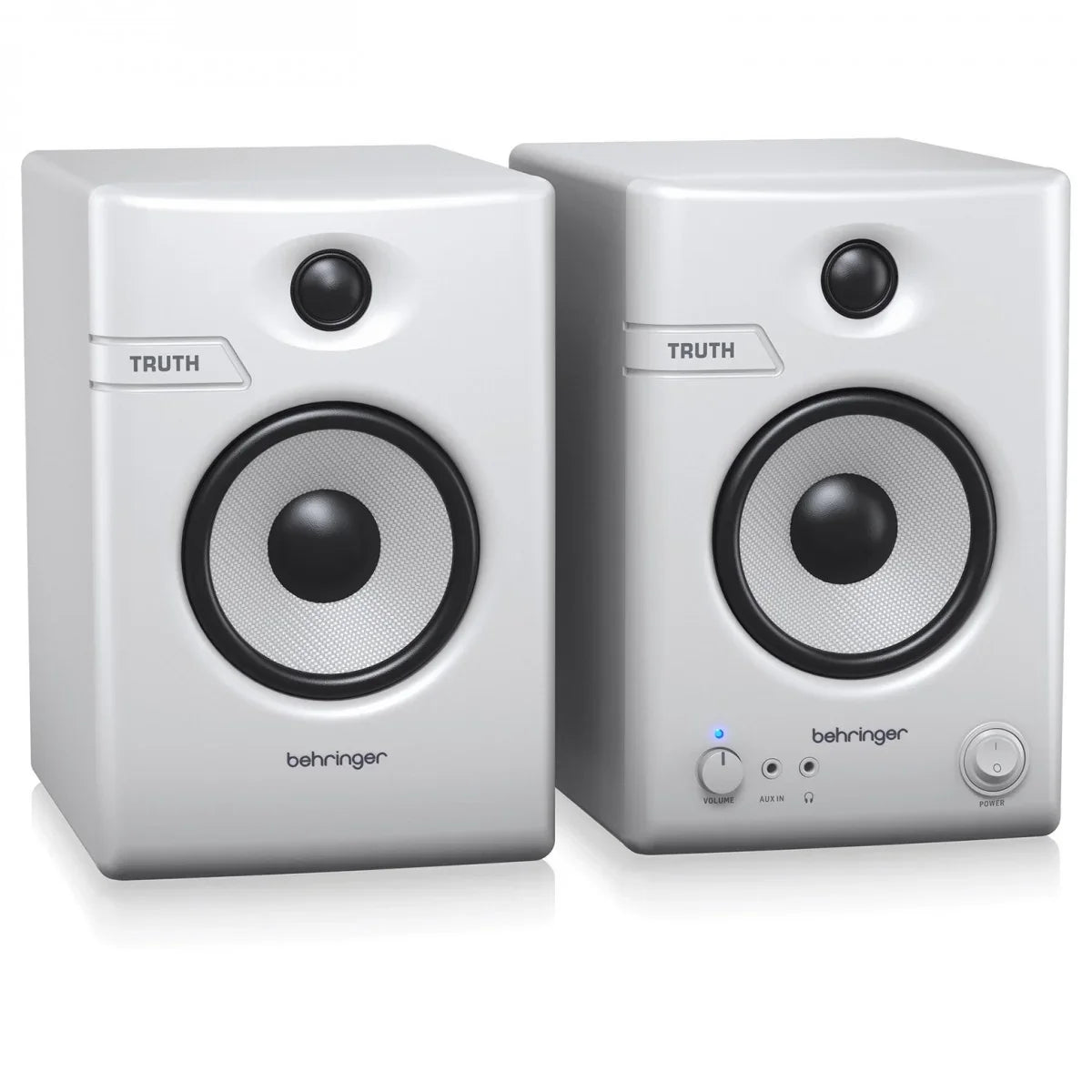 BEHRINGER TRUTH 4.5 BT WHITE COPPIA MONITOR STUDIO BLUETOOTH 64W WOOFER 4.5" BIANCHE