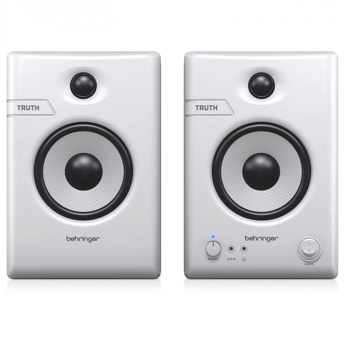 BEHRINGER TRUTH 4.5 BT WHITE COPPIA MONITOR STUDIO BLUETOOTH 64W WOOFER 4.5" BIANCHE