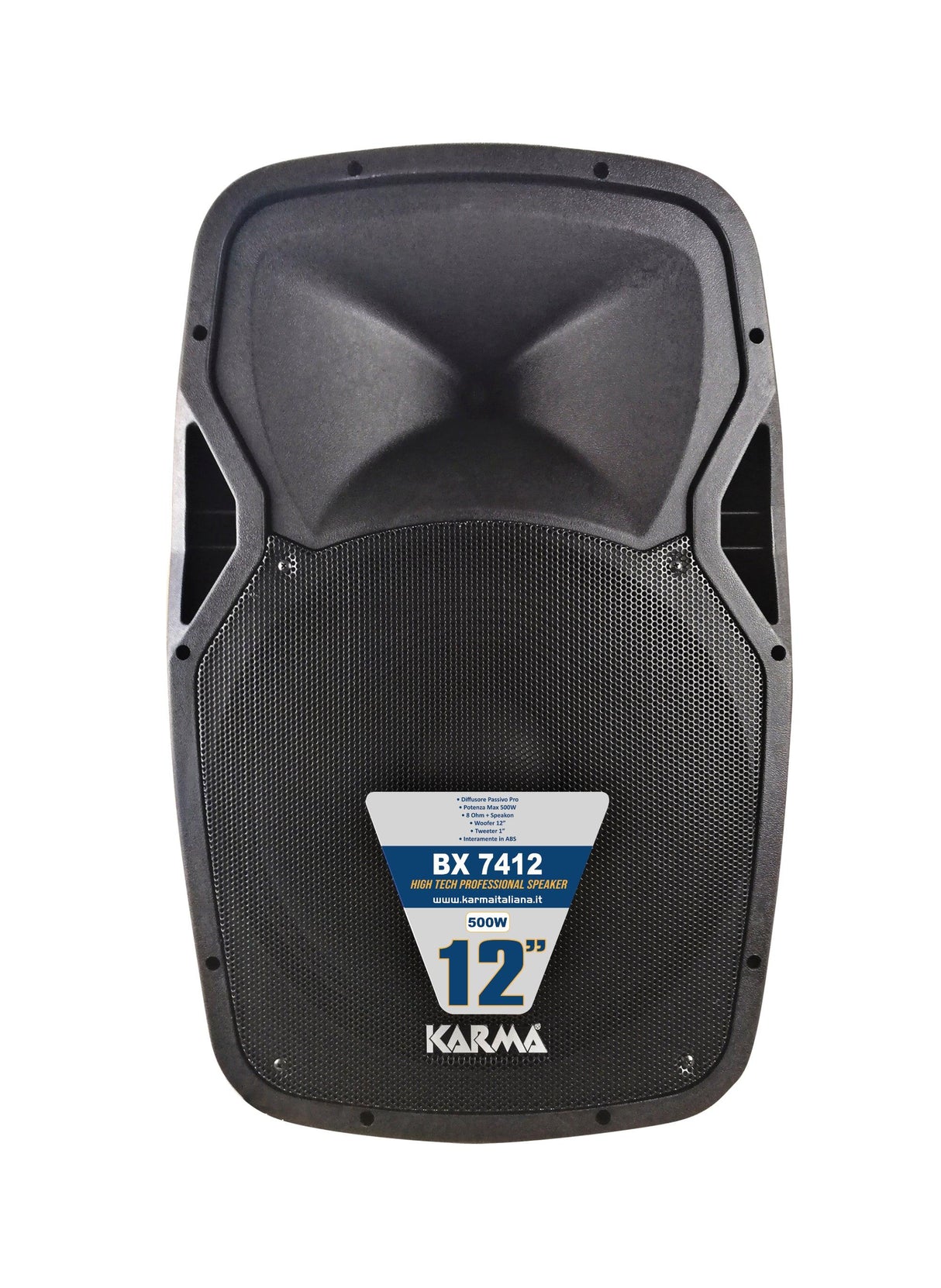 KARMA BX 7412 Box passivo in ABS 500W - TechSoundSystem.com
