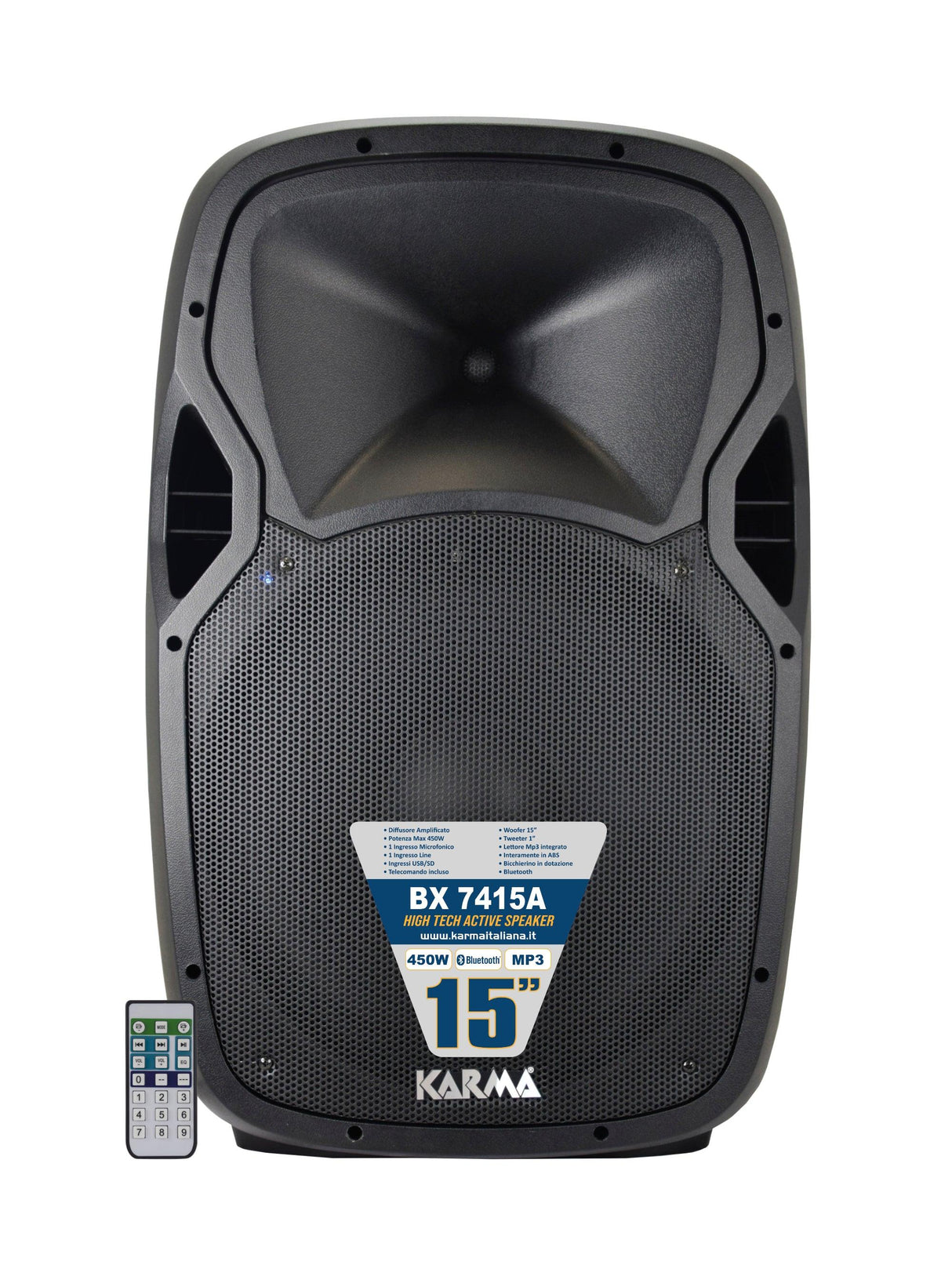 KARMA BX 7415A Box amplificato 450W - TechSoundSystem.com