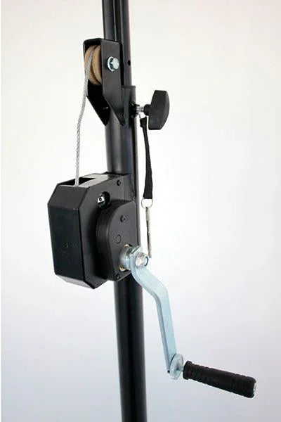 COBRA PRO SV3 STATIVO LUCI WIND UP AD ARGANO ALTEZZA 3 METRI CARICO 70KG