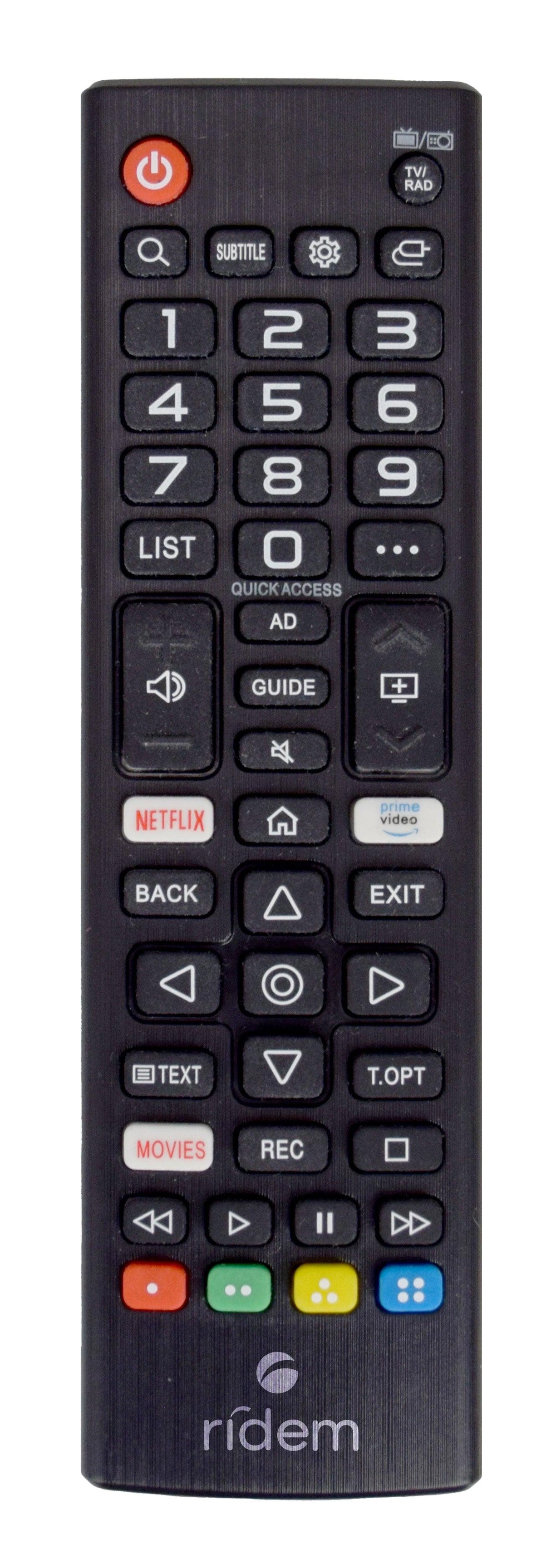 RIDEM CRC LG1 Telecomando sostitutivo LG - TechSoundSystem.com