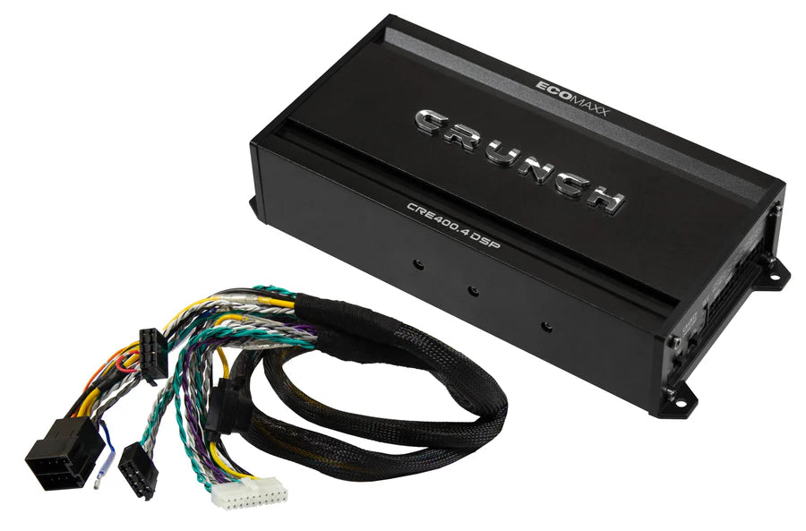 Crunch CRE400.4DSP-M10 Amplificatore 4 canali con DSP + CAVO TOYOTA