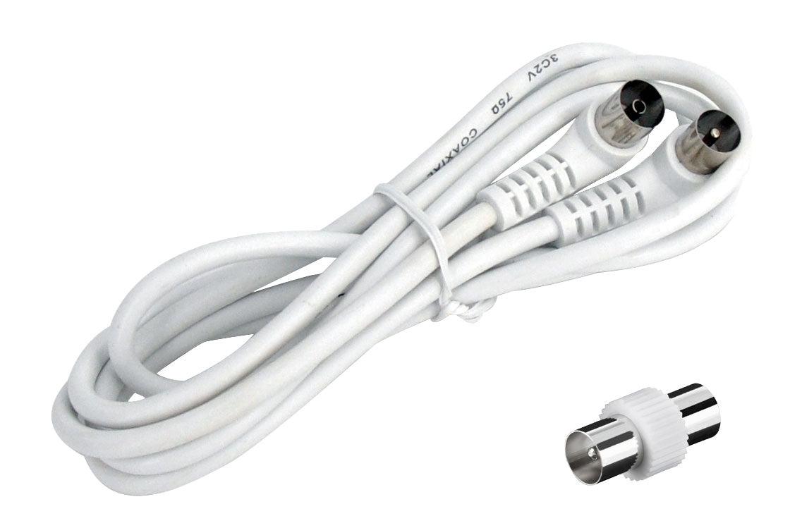 KARMA CV 8169W Cavo antenna con spine 90 m/f - 1,5mt - TechSoundSystem.com