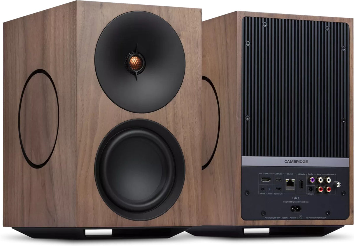 Cambridge L/R X coppia di diffusori attivi da streaming da 5" 2 x 400W