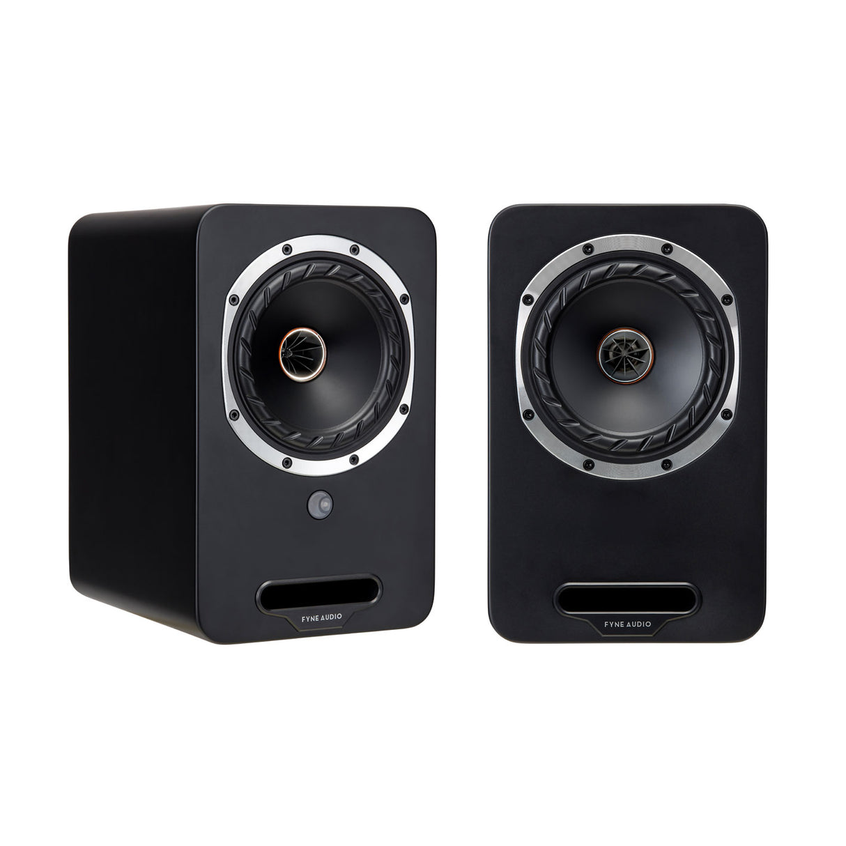 Fyne Audio Cubitt 5 Coppia diffusori da scaffale Bluetooth tecnologia IsoFlare 2 vie bass-reflex Bluetooth 5.0 aptX HD & AAC