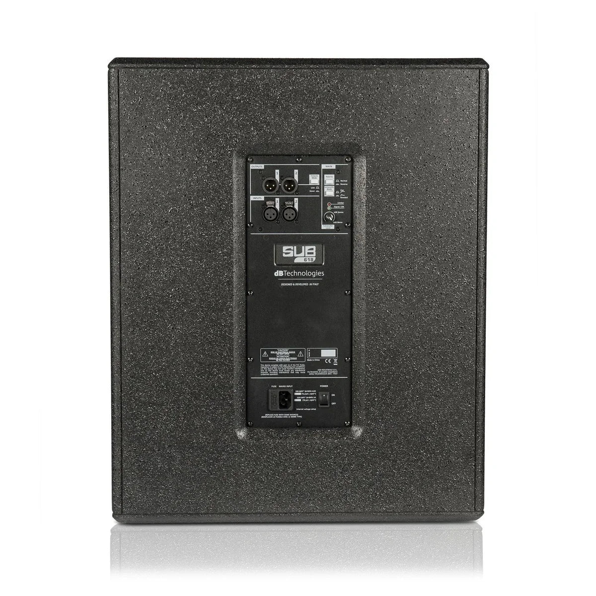 DB TECHNOLOGIES SUB618 SUBWOOFER ATTIVO 18" 1200 WATT