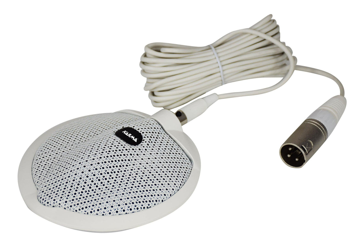 KARMA DMC 915W Microfono professionale a condensatore ultrapiatto Phantom - TechSoundSystem.com