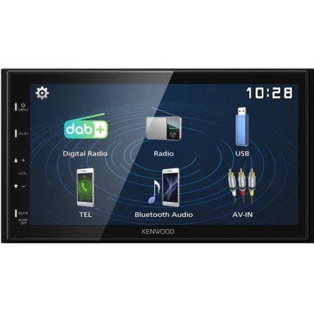 Kenwood DMX129DAB Autoradio 2 DIN mirroring USB Android
