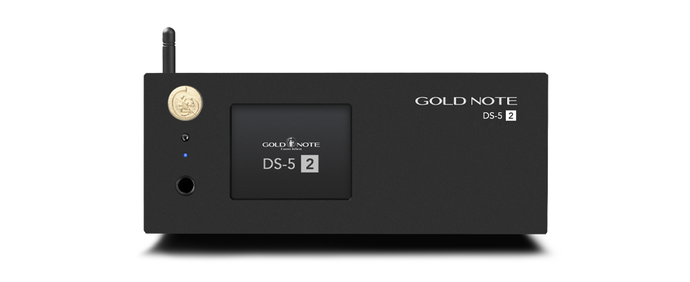Gold Note DS-5.2 sorgente digitale all-in-one: streamer, DAC, preamplificatore e amplificatore per cuffie