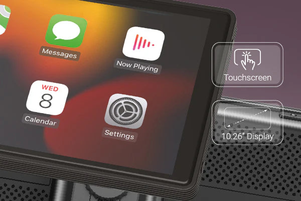 NAVITEL DS810 SMART CAR DEVICE - Sistema multimediale con display HD 8,1" touchscreen IPS antiriflesso e retrocamera