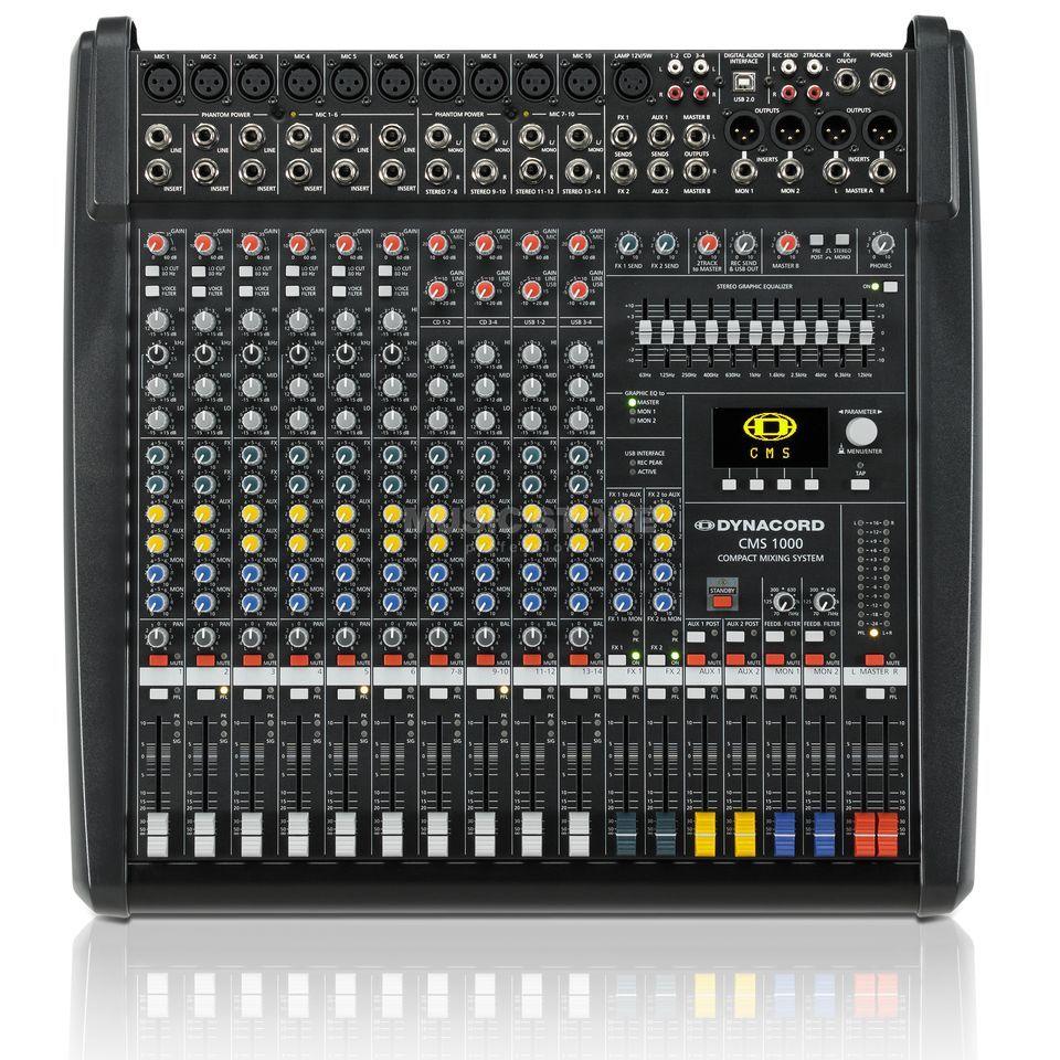 DYNACORD CMS1000-3-MIG MIXER ANALOGICO 10 CANALI CON INTERFACCIA USB E DOPPI EFFETTI STEREO 24 BIT - TechSoundSystem.com
