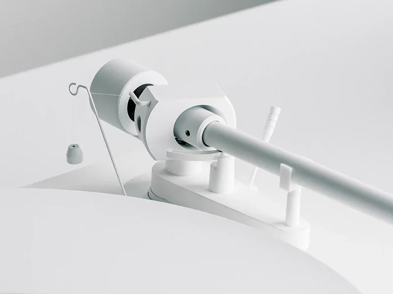 Pro-Ject DEBUT PRO B White Edition Giradischi bilanciato HIFI con testina Pick it Pro Balanced