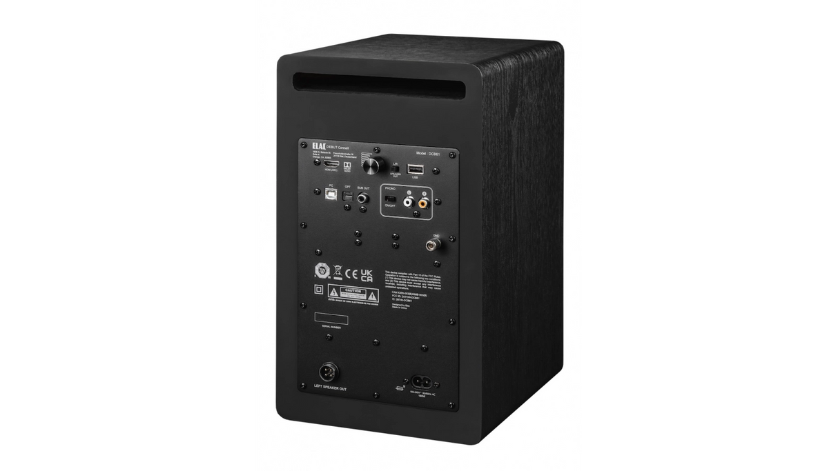 ELAC DCB61 coppia diffusori attivi da scaffale 2 vie bass reflex 6,5” 320W