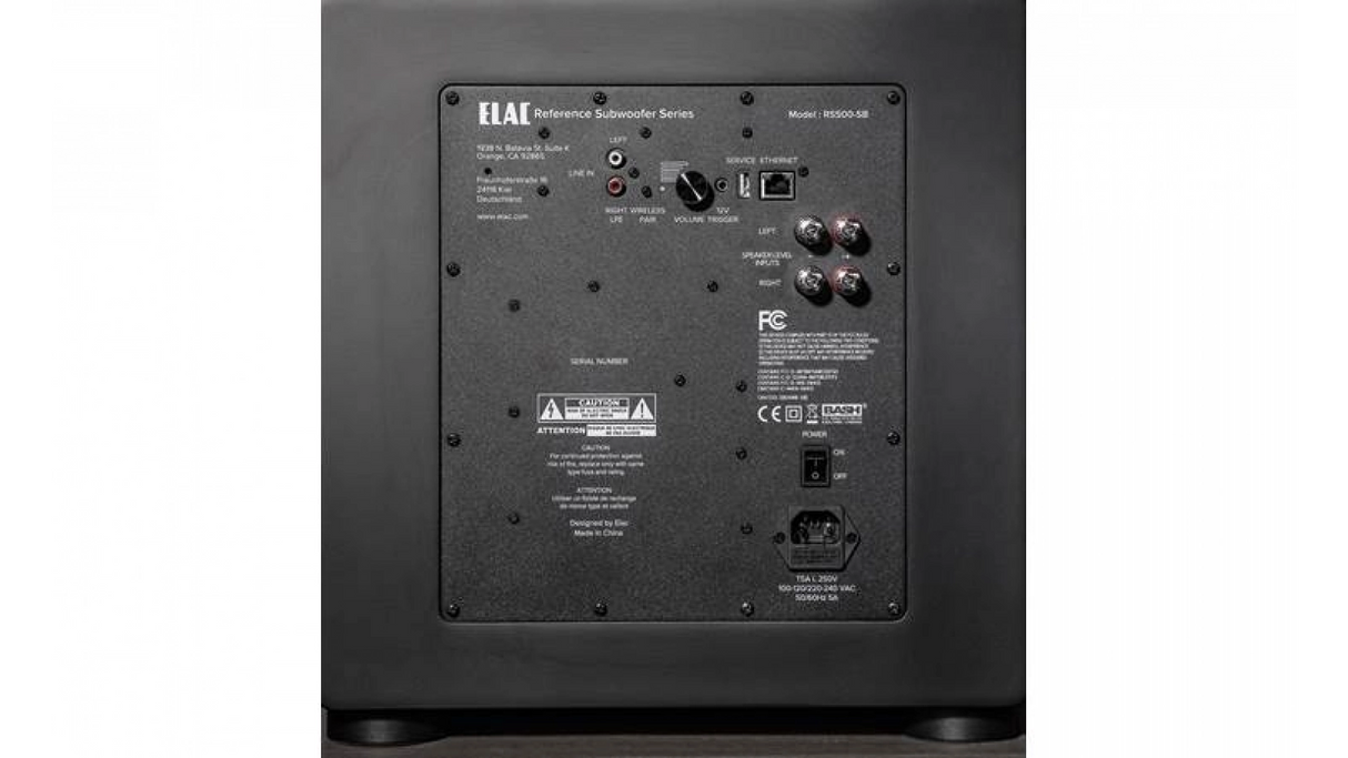 ELAC Varro RS500 subwoofer attivo sigillato 10” 1000W