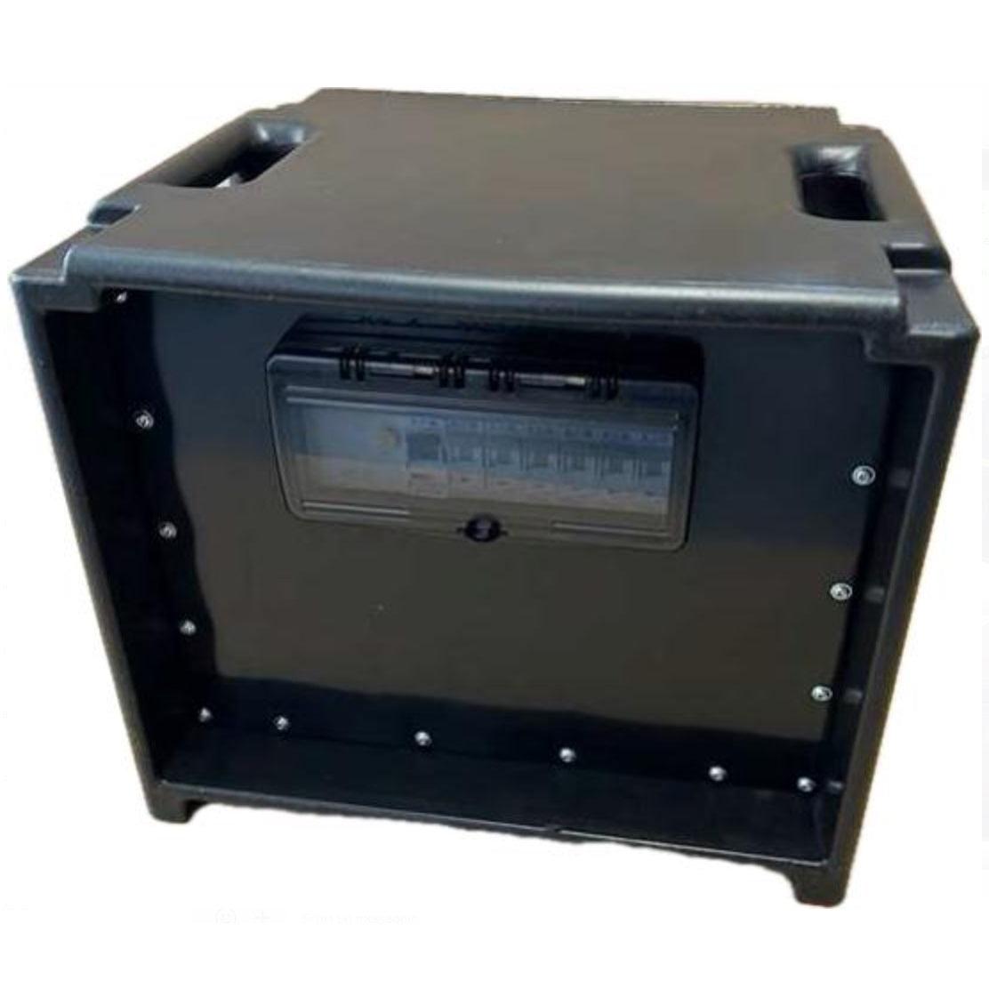 ELGA POWERBOX INGRESSO SPINA PENTAPOLARE 32A 400V IP67 USCITE 6 PRESE MONOFASE CEE P17 16A 3P 230V IP44 3 SPIE DI RETE - TechSoundSystem.com