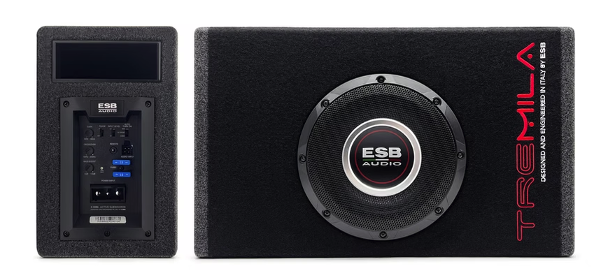 ESB Audio 3.WB6 box subwoofer attivo reflex 165 mm 500W